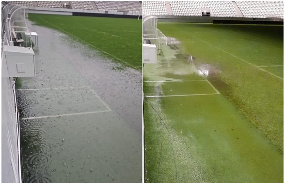 Imagini de la „Arcul de Triumf” după ciclonul Ashley. Ce va urma la stadion