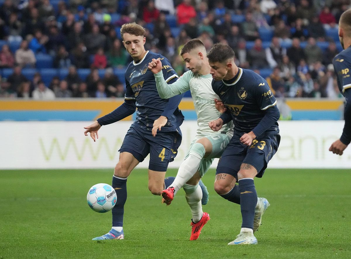 Hoffenheim a pierdut cu Werder după ce a condus cu 3-0 în minutul 12