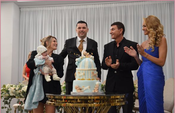 Cristi și Valentina Borcea, nașii copilului unui fost conducător de la Dinamo » Primele imagini