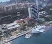 Arena de tenis din Acapulco, înconjurată de ape din cauza uraganului John