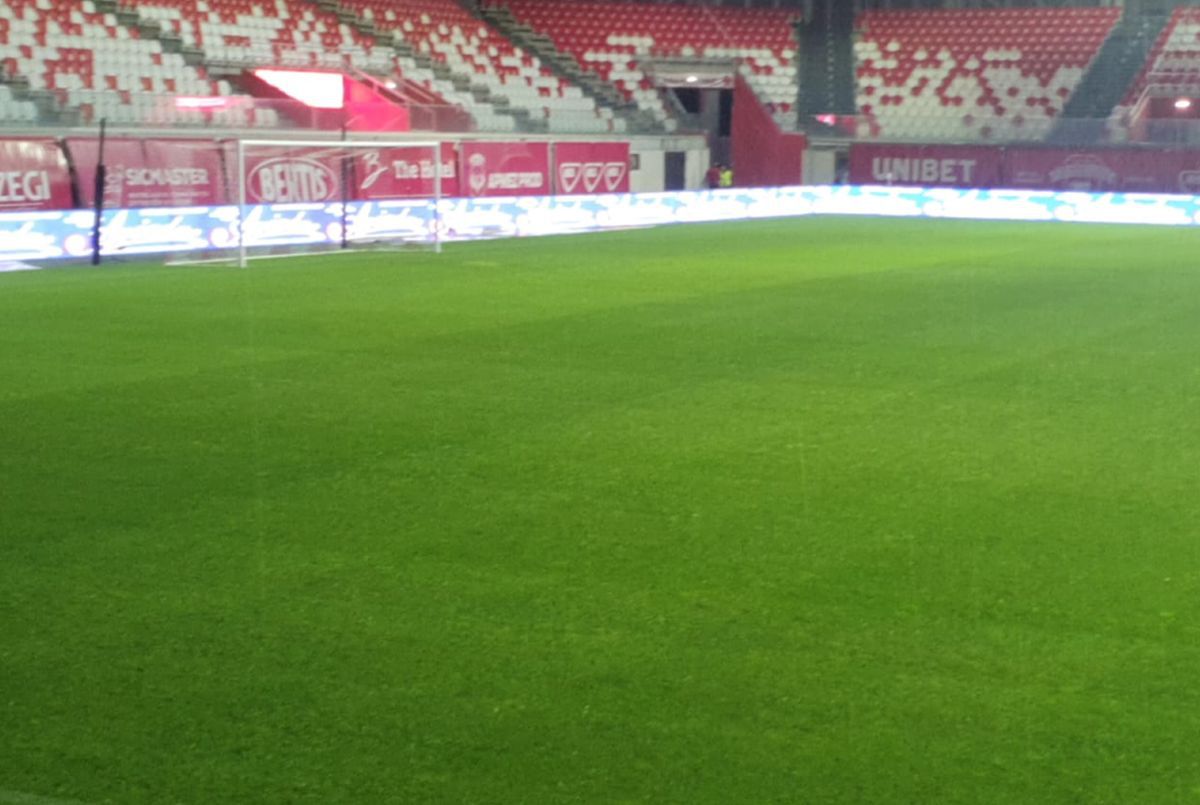 Ploaie torențială înainte de Sepsi - FCSB