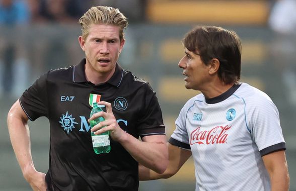 Primele scântei între Conte și De Bruyne: „Nu și-a găsit persoana potrivită pentru reproșuri”