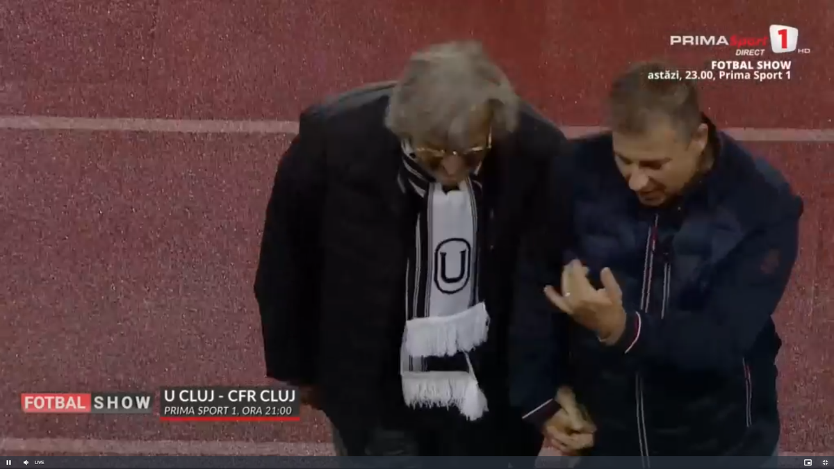 La U Cluj se vorbește pentru prima dată de play-out