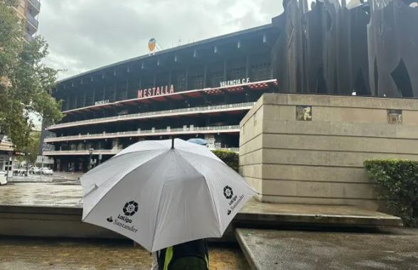 Cod roșu emis la Valencia! » Ce se întâmplă cu meciul programat împotriva lui Oviedo, echipa lui Horațiu Moldovan