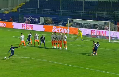 Golul etapei în Superliga! Și-a dus echipa pe locul secund cu o execuție superbă