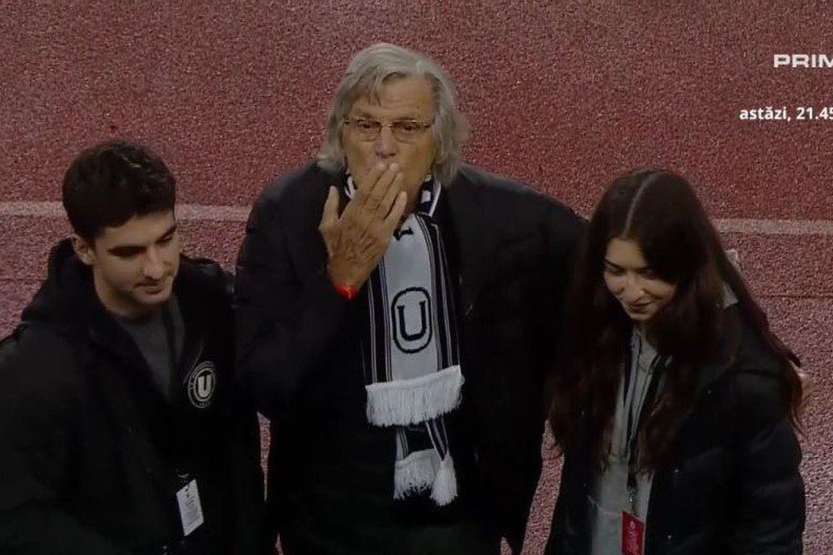 U Cluj, scenografie cu Florin Piersic la derby-ul cu CFR Cluj