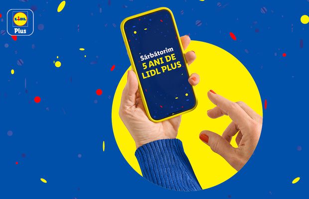 5 ani de Lidl Plus sărbătoriți cu oferte, reduceri și premii pentru clienți. Știi că merită
