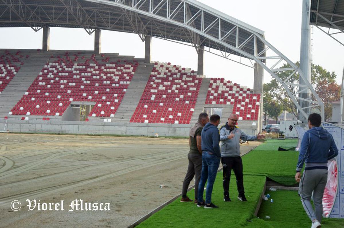 Noul stadion al celor de la UTA Arad