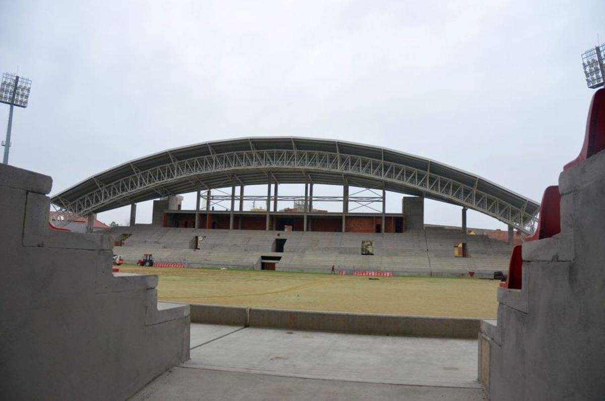 Noul stadion al celor de la UTA Arad