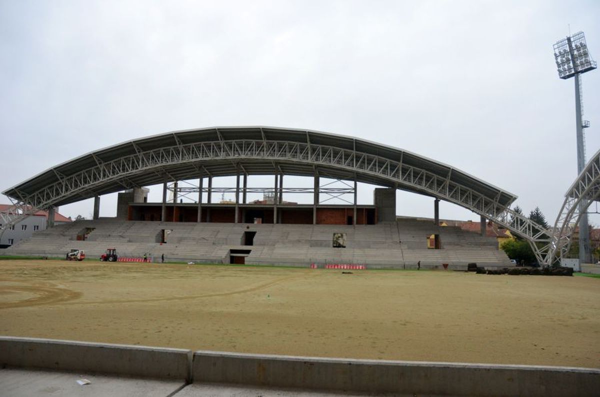 Noul stadion al celor de la UTA Arad