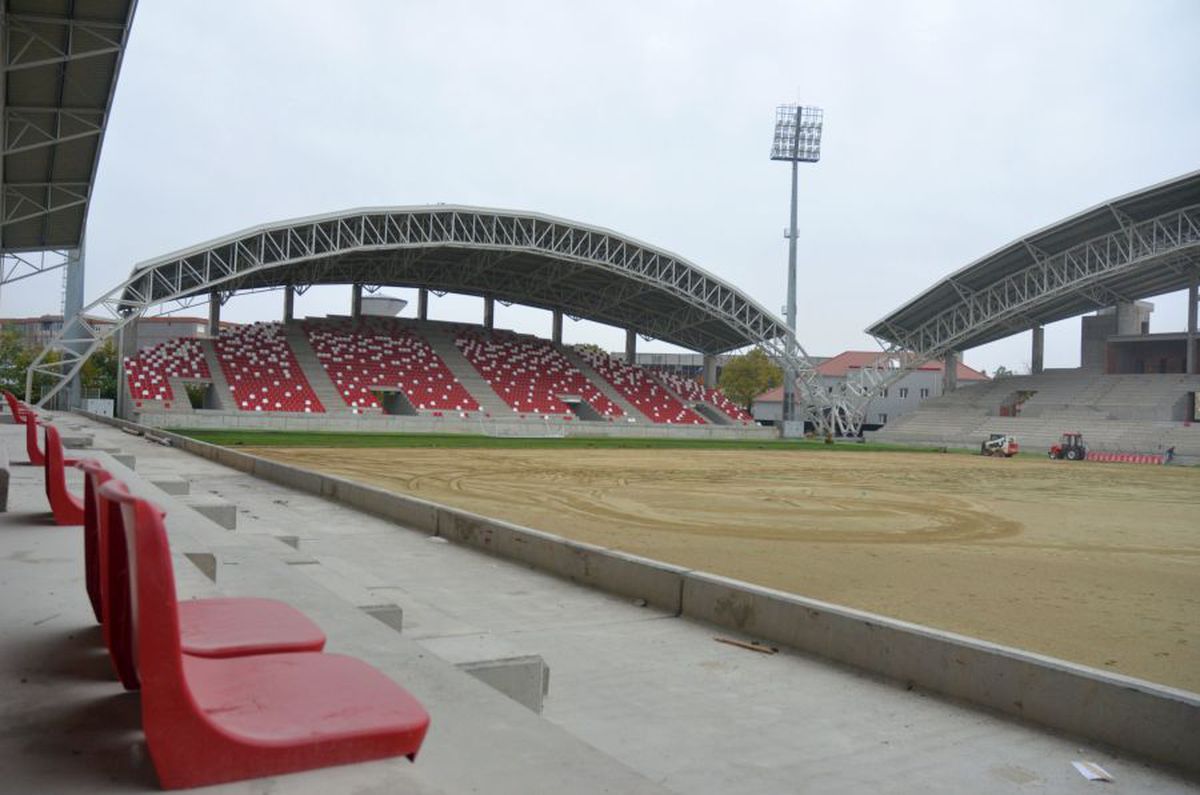 VIDEO+FOTO A răsărit noul „Francisc Neuman”! Cum arată arena celor de la UTA, care va fi inaugurată în primăvara anului 2020