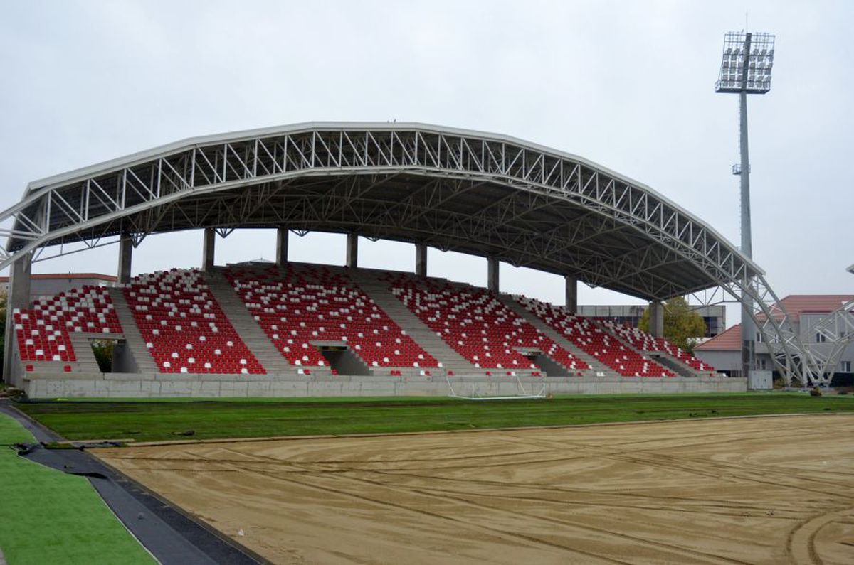 Noul stadion al celor de la UTA Arad