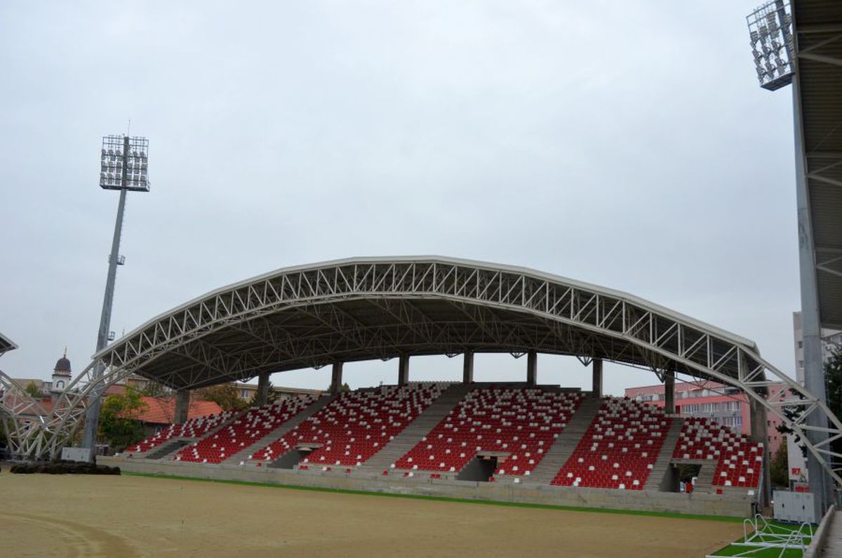 Noul stadion al celor de la UTA Arad