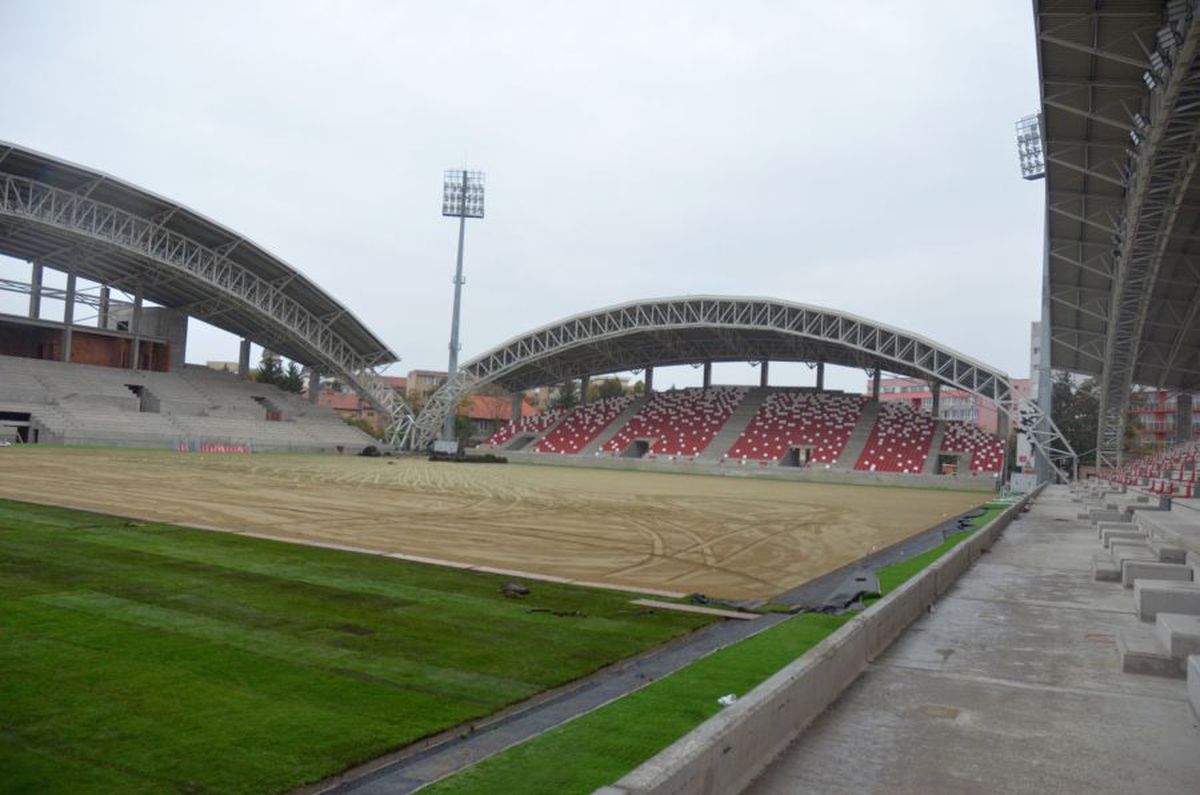 VIDEO+FOTO A răsărit noul „Francisc Neuman”! Cum arată arena celor de la UTA, care va fi inaugurată în primăvara anului 2020