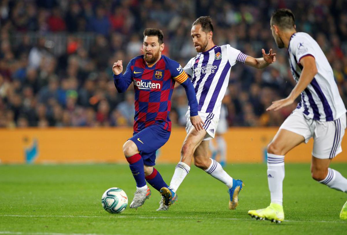 BARCELONA - REAL VALLADOLID 5-1 // VIDEO+FOTO Leo Messi perfect: două assist-uri + două goluri! Are 50 de reușite din lovitură liberă