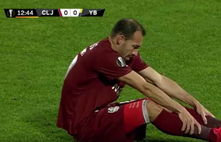 CFR Cluj - Young Boys. Veste teribilă pentru Dan Petrescu! S-a „rupt” omul-cheie din apărare