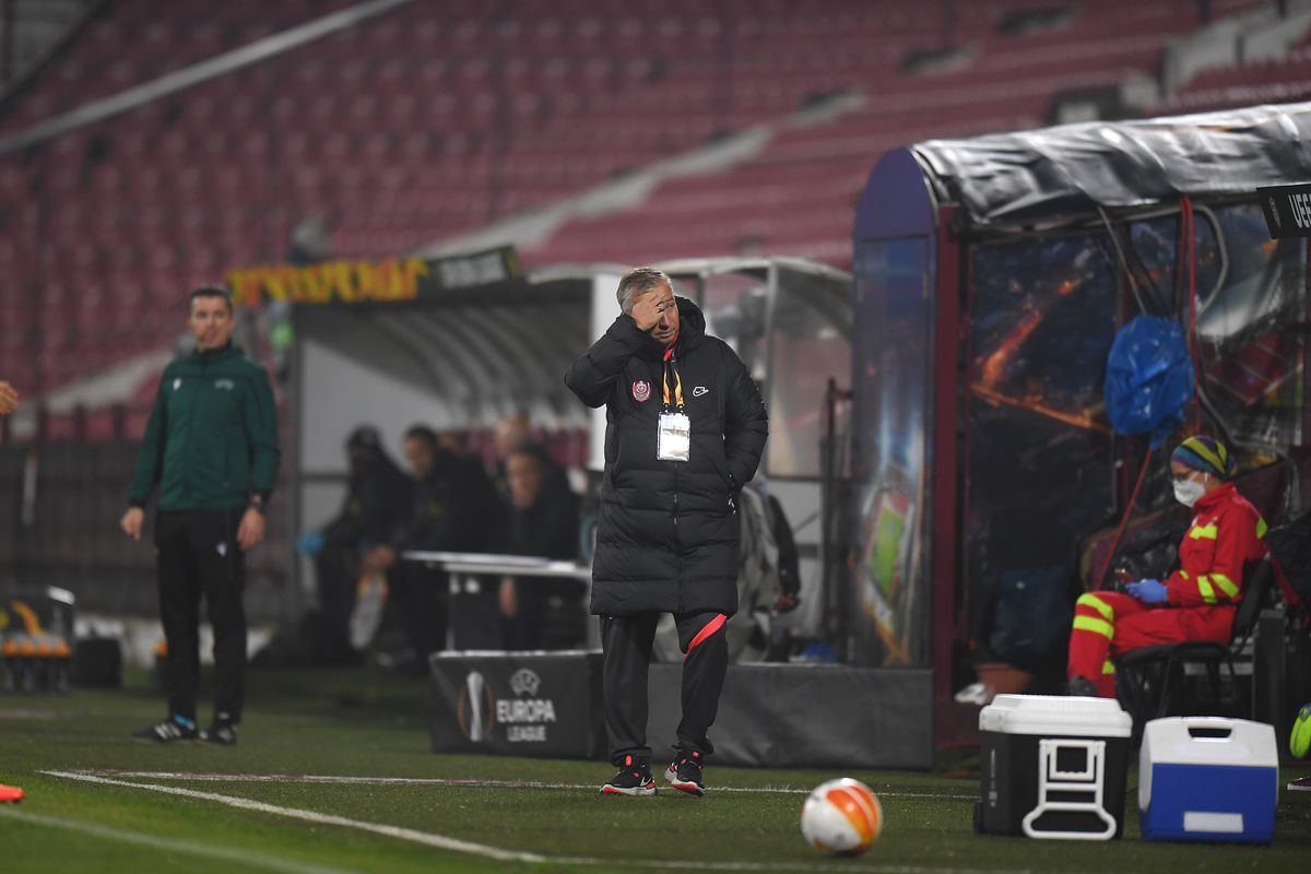 CFR Cluj - Young Boys 1-1. Dan Petrescu, disperat: „Încă o dată se adeverește ce zic eu”