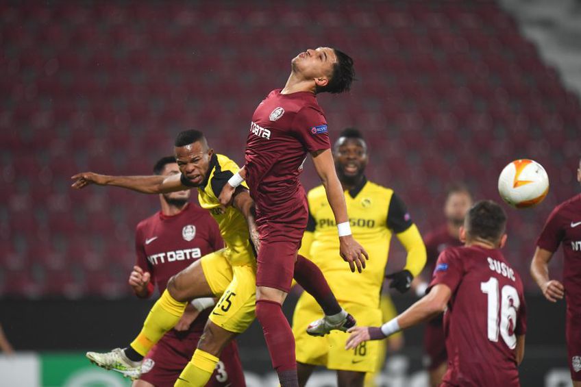 CFR Cluj și Young Boys Berna au remizat, scor 0-0, în etapa secundă a grupei A din Europa League.