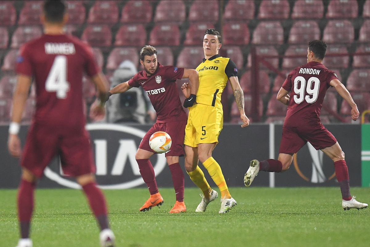 CFR Cluj - Young Boys 1-1. Cristi Bălgrădean, declarații tari: „Ne-au tocat elvețienii” » Cum a descris golul primit