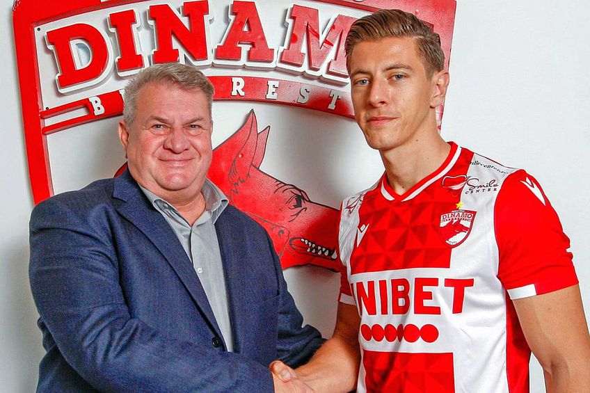 Marko Nunic a semnat cu roș-albii / Sursă foto: Facebook FC Dinamo Official