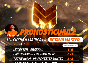 O nouă Ediție de Weekend Betano Master! Vezi predicțiile lui Ciprian Marica
