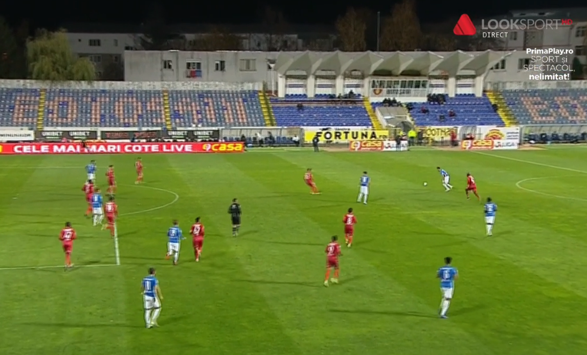 Damien Dussaut, golazo în FC Botoșani - Farul