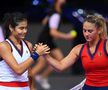 Emma Răducanu, spulberată de Marta Kostyuk în „sferturile” Transylvania Open! Urmează semifinala cu Halep