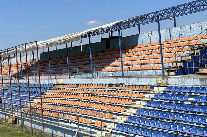 Stadionul din Tg. Mureș/ foto Vlad Nedelea