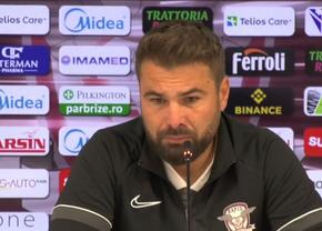Adrian Mutu își avertizează jucătorii: „Ar fi cea mai mare greșeală să îi privească de sus pe cei de la UTA. Lucrul ăsta ar fi de neiertat pentru mine”