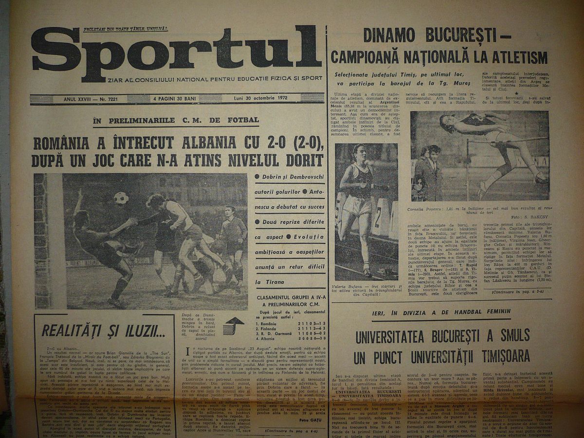 50 de ani de la ultimul meci al lui Angelo Niculescu, selecționerul care s-a războit cu Dumitrache și Dobrin » Fănuș Neagu l-a „îngropat” într-un articol din România literară