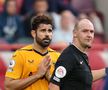 Gestul reprobabil pentru care Diego Costa a văzut „roșu” în prelungirile meciului Brentford - Wolverhampton