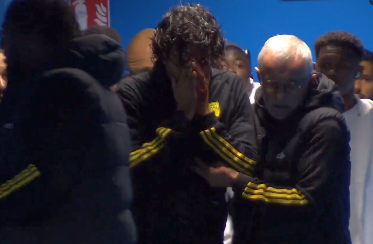 Cum arată fața lui Fabio Grosso, a doua zi după ce a fost atacat cu pietre de ultrașii lui Marseille