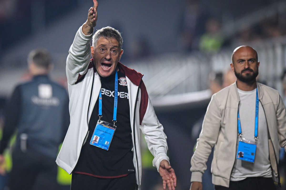 La Rapid s-a accidentat până și antrenorul! Bergodi: „Am simțit ceva când am fugit acolo. A fost o descătușare” 
