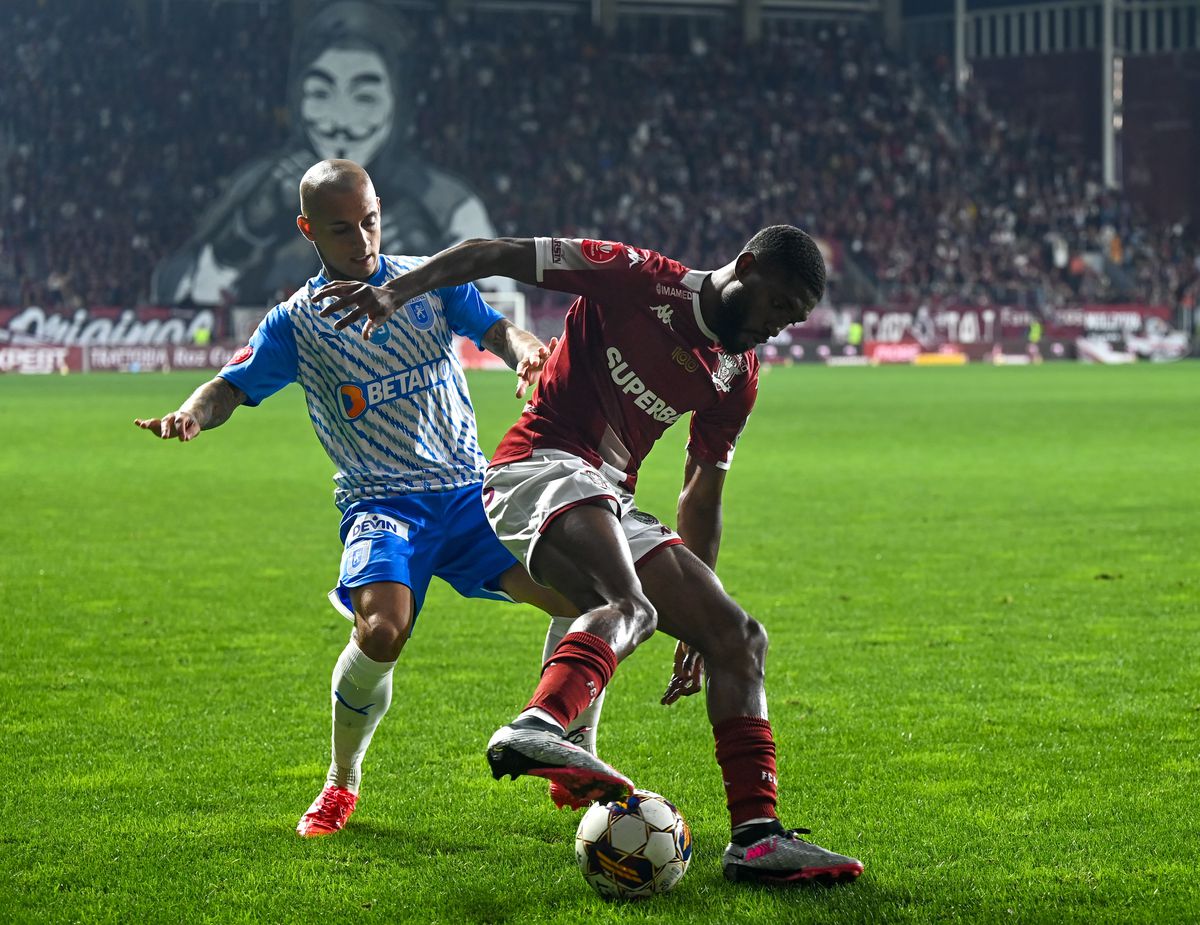 Campioana doar din Giulești! Rapid o bate pe Craiova într-o atmosferă spectaculoasă » Oltenii, fără replică