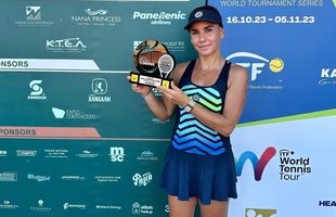 Finală românească în Grecia » Irina Bara o învinge pe Andreea Mitu pentru al doilea trofeu al anului