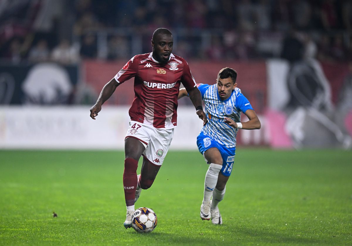 Campioana doar din Giulești! Rapid o bate pe Craiova într-o atmosferă spectaculoasă » Oltenii, fără replică