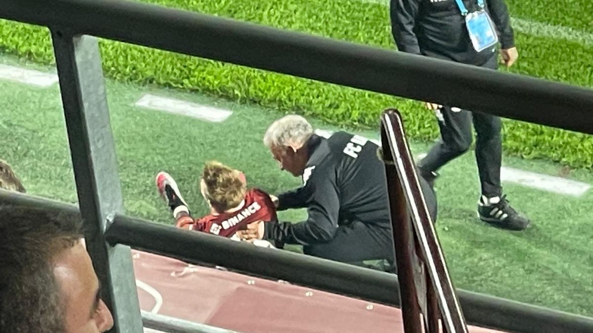 Petrila, accidentat în Rapid - CSU Craiova