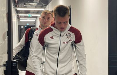 Ce nu s-a văzut la TV la Rapid - CSU Craiova: cine a apărut în peluza giuleștenilor + primele imagini cu Petrila după accidentare