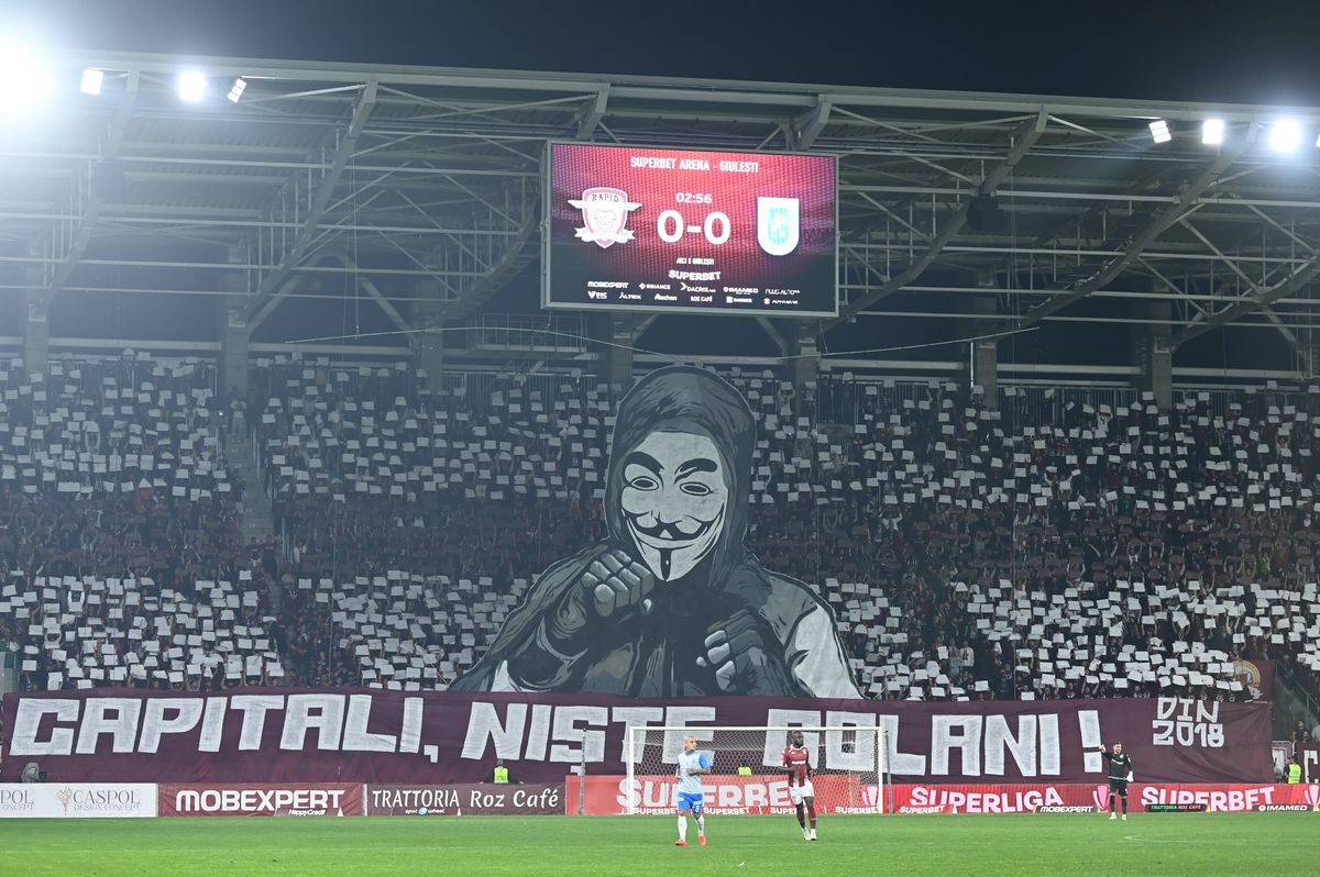 Campioana doar din Giulești! Rapid o bate pe Craiova într-o atmosferă spectaculoasă » Oltenii, fără replică