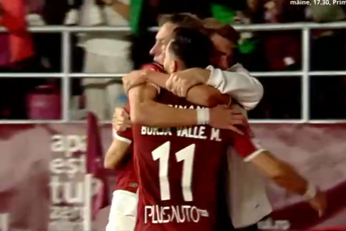 Rapid - CSU Craiova: Bergodi, bucurie la golul 2