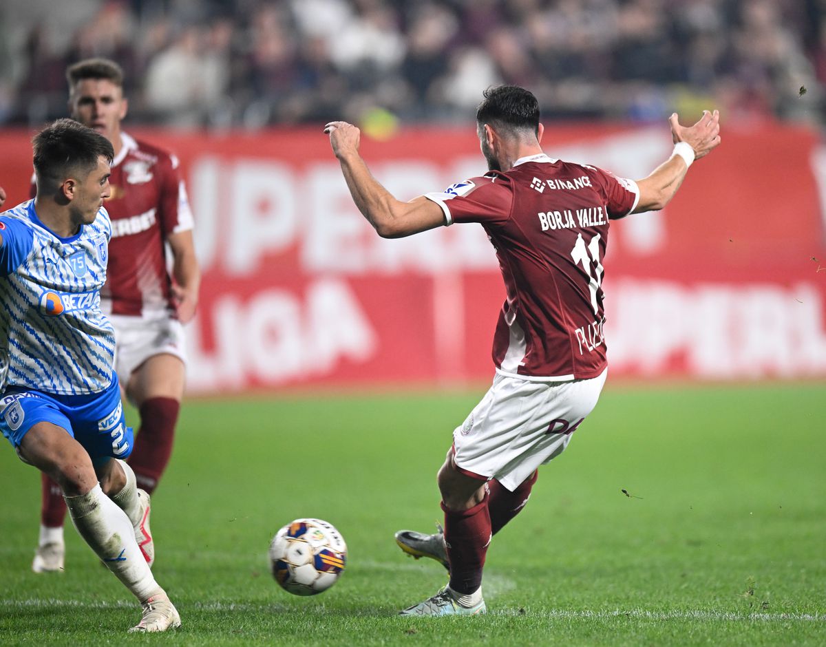 Campioana doar din Giulești! Rapid o bate pe Craiova într-o atmosferă spectaculoasă » Oltenii, fără replică