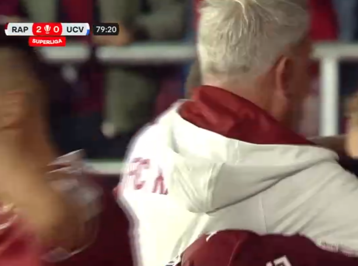 Rapid - CSU Craiova: Bergodi, bucurie la golul 2