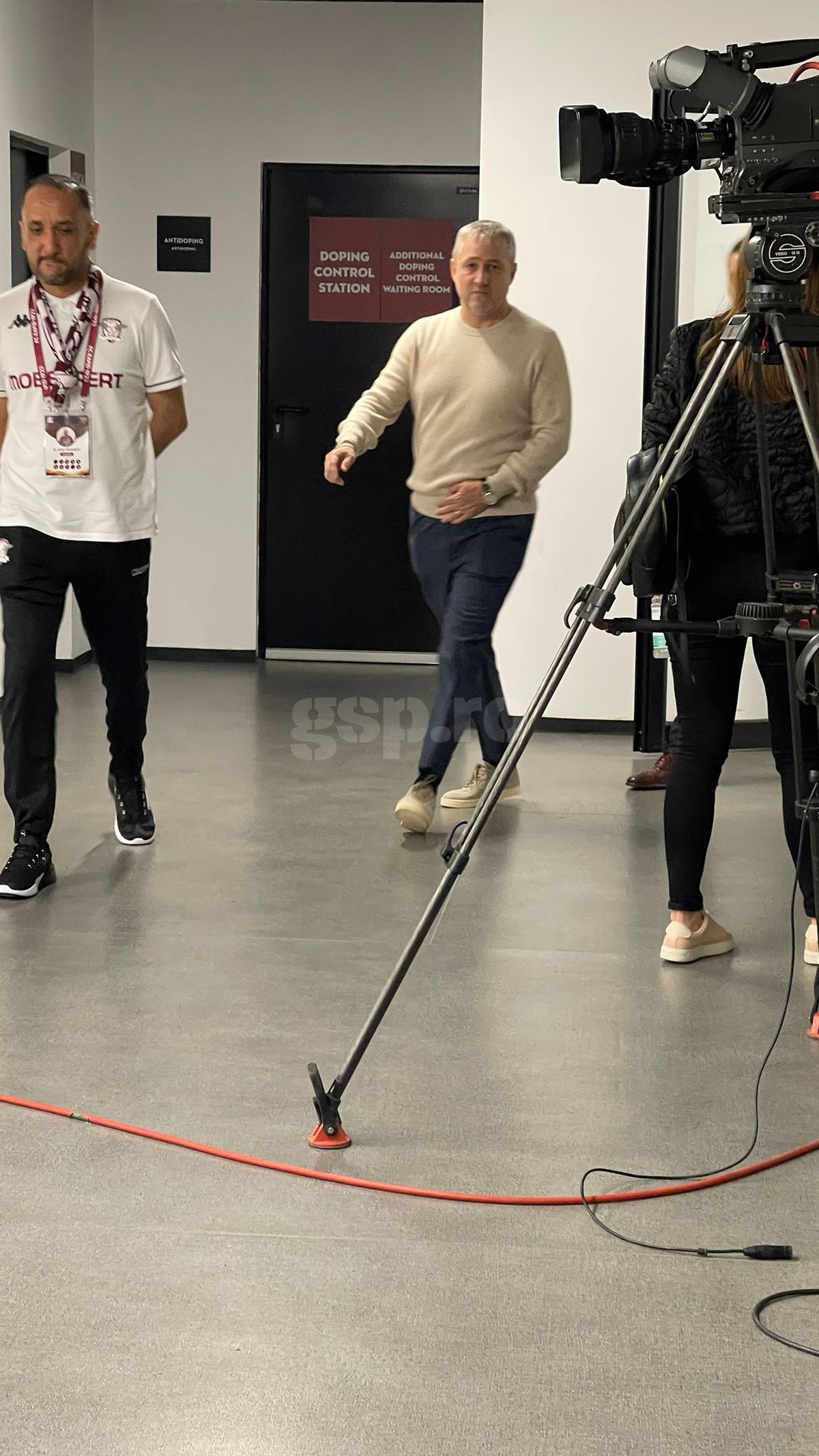 Rotaru a intrat în vestiar înainte de Rapid - CSU Craiova