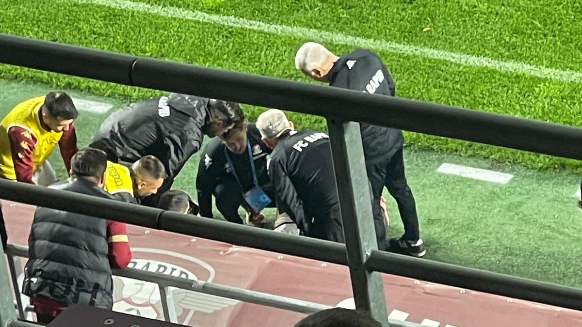 Petrila, accidentat în Rapid - CSU Craiova