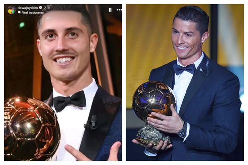 Joyskim Dawa s-a amuzat pe seama colegului David Miculescu, editând fața acestuia pe corpul lui Cristiano Ronaldo