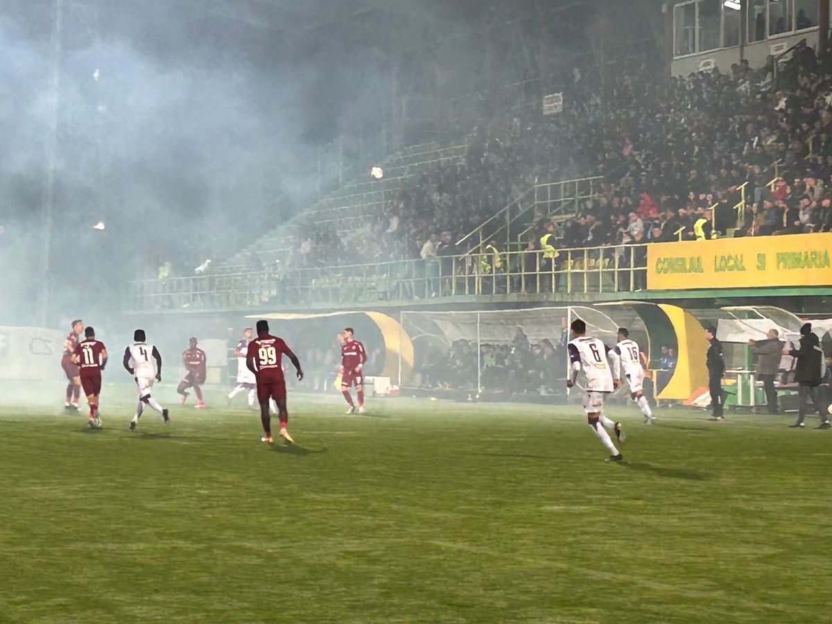 FC Argeș - CFR Cluj, în grupele Cupei României: imagini de la stadion