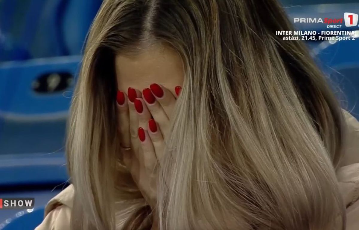 Cine este femeia care a izbucnit în lacrimi în tribune, după golul din Sănătatea Cluj - Craiova