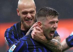 Inter - Fiorentina 3-0 » Prestație convingătoare a elevilor lui Cristi Chivu: Inter urcă pe podium în Serie A