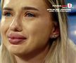 Soția lui Laurențiu Popescu a început să plângă după golul primit de soțul ei // foto: captură PrimaSport