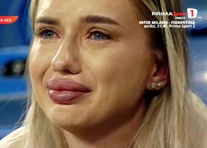 Cine este femeia care a izbucnit în lacrimi în tribune, după golul din Sănătatea Cluj - Craiova